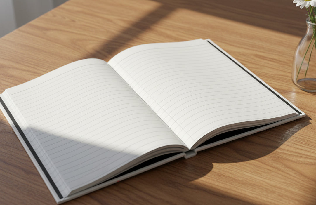 Inocencio - Ivory Folk Pattern Journal