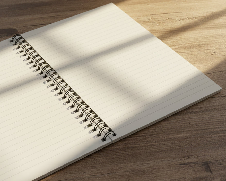 Wonder | Spiral Ruled Journal