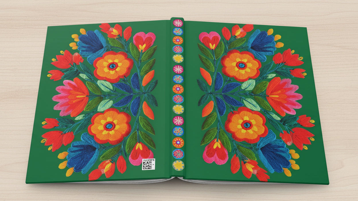 Lucia - Emerald Folk Pattern Journal