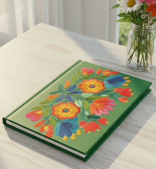 Lucia - Emerald Folk Pattern Journal