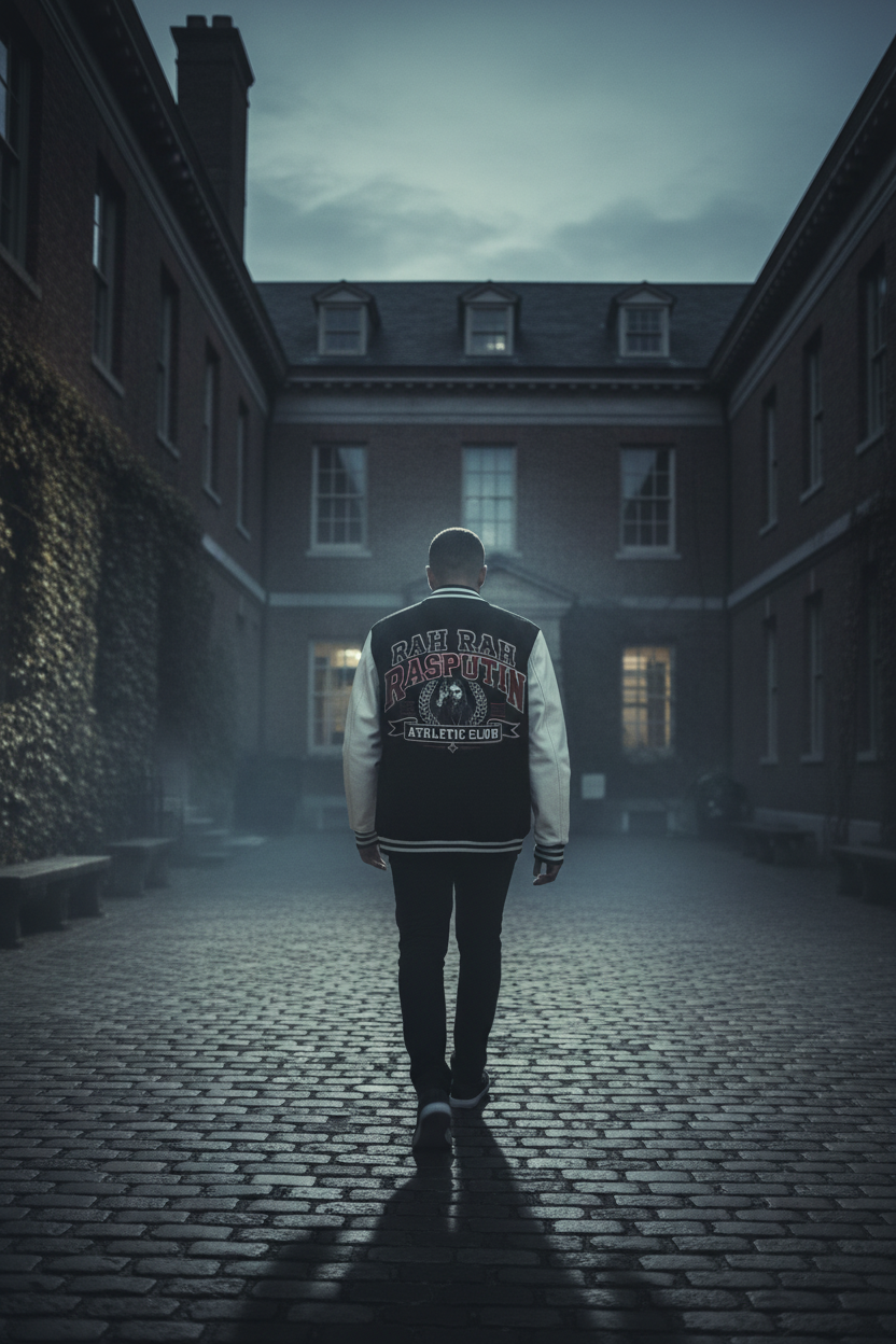 Rah Rah Rasputin Athletic Club | Retro Varsity Jacket