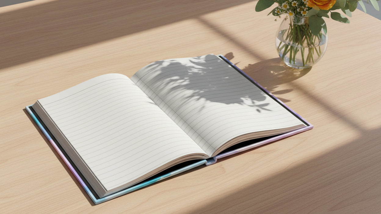 CottonCandyNimbus | Hardcover Notebook