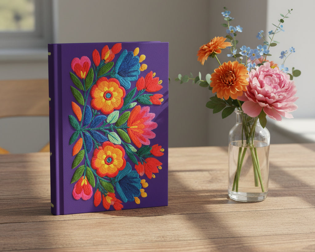 Lola - Indigo Folk Pattern Journal