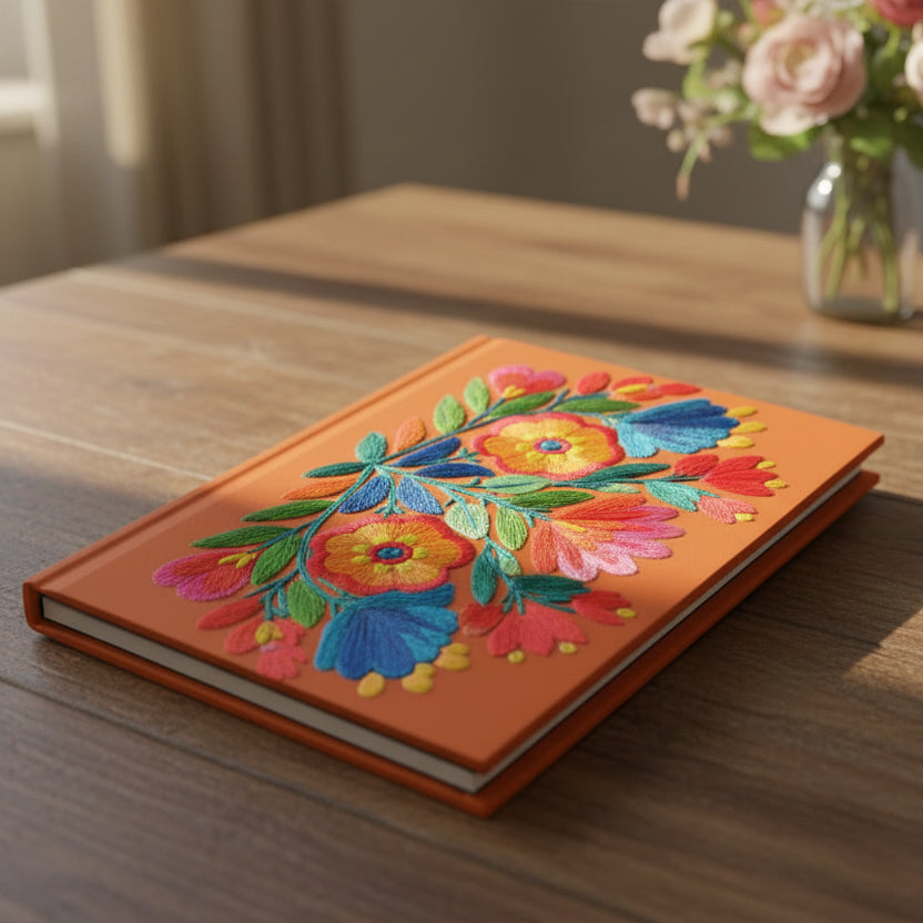 Elena - Ochre Folk Pattern Journal