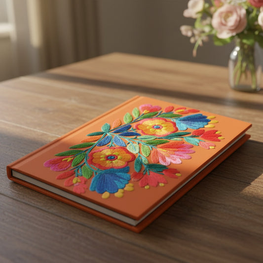 Elena - Ochre Folk Pattern Journal