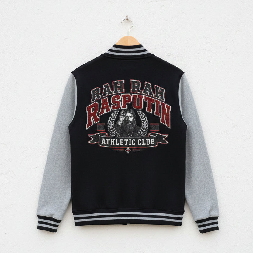 Rah Rah Rasputin Athletic Club | Retro Varsity Jacket