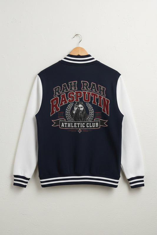 Rah Rah Rasputin Athletic Club | Retro Varsity Jacket