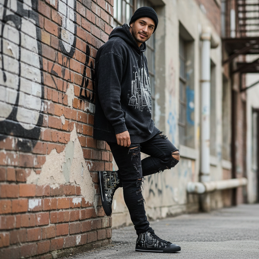 Lumen | Men's Canvas High Tops