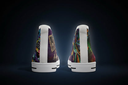 Gigi High Top Sneakers – Neon Alley Streetwear