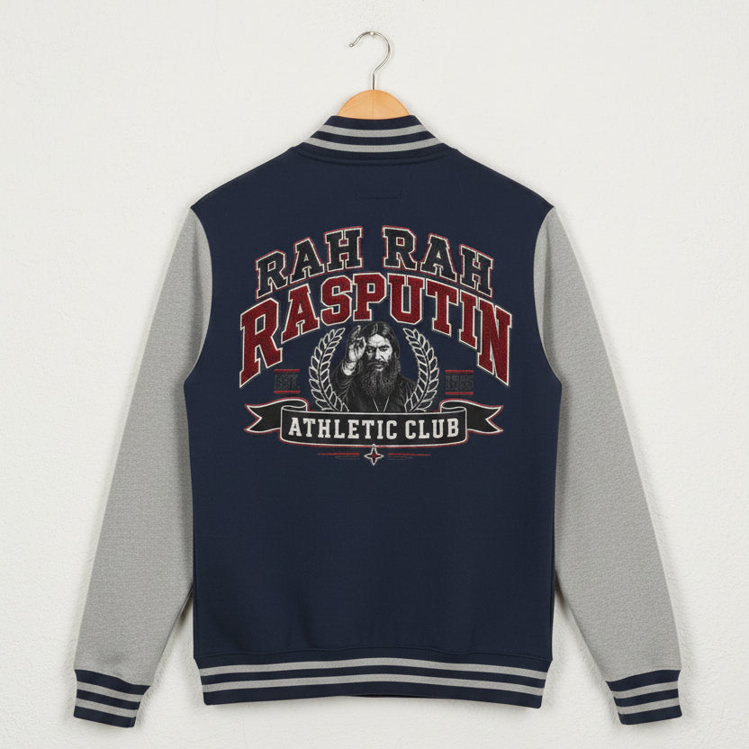 Rah Rah Rasputin Athletic Club | Retro Varsity Jacket