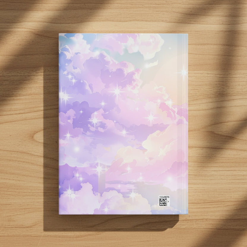 CottonCandyNimbus | Hardcover Notebook