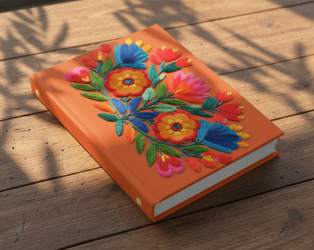 Elena - Ochre Folk Pattern Journal