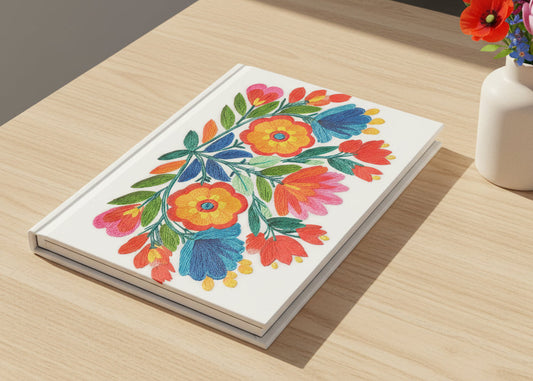 Inocencio - Ivory Folk Pattern Journal