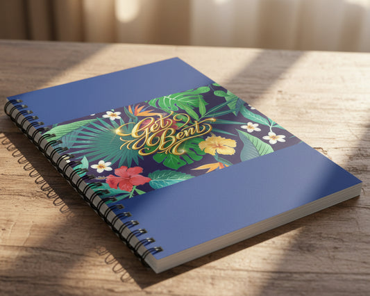 Get Bent – Tropical Lined Journal