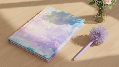 CottonCandyNimbus | Hardcover Notebook